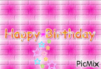 happy Birthday - Besplatni animirani GIF