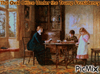The Oval Office Under the Trump Presidency - GIF animate gratis