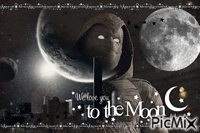 Moon Knight animerad GIF
