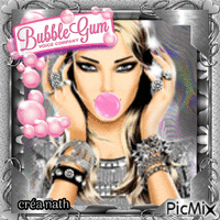 Bubble Gum,concours - Δωρεάν κινούμενο GIF