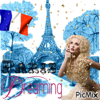 Paris Dreaming - GIF animado gratis