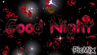 good night - GIF animado grátis