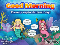 The Mermaid Way - GIF animado gratis