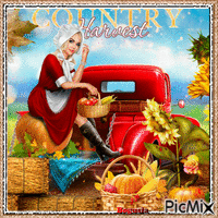 Country Harvest Animated GIF