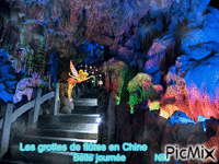grottes des flûtes de roseau " Belle journée é - Kostenlose animierte GIFs