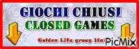 giochi chiusi - Ingyenes animált GIF