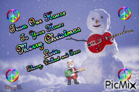 Our Christmas Card animált GIF
