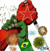 Brasil Vencerá - Бесплатный анимированный гифка