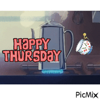 Happy Thursday animowany gif