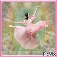 Linda bailarina - Δωρεάν κινούμενο GIF