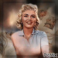 Marilyn Monroe Art animirani GIF