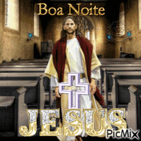 BOA NOITE JESUS - Δωρεάν κινούμενο GIF