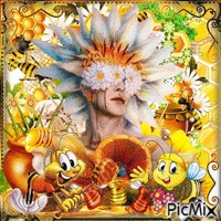 bumble bee art