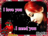 Baby i love you - Baby i need you - Kostenlose animierte GIFs