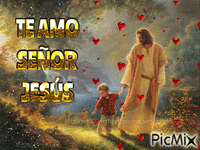 Te Amo Señor Jesús - Darmowy animowany GIF