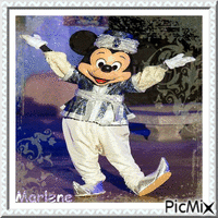 Mickey Disney deco - GIF animé gratuit