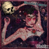 le magnifique gothique de Victoria Frances - Gratis geanimeerde GIF