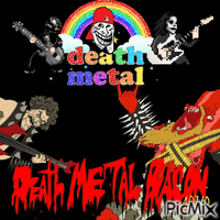 Kawaii death Metal - GIF animé gratuit