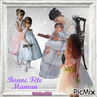 Bonne fête Maman par BBM GIF animé