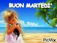 BUON MARTEDI' анимиран GIF