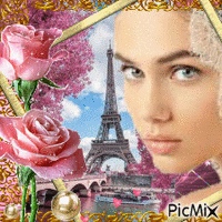 Paris is eternal love - GIF animé gratuit