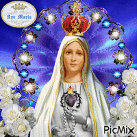 Nostra Signora di Fatima - GIF animé gratuit
