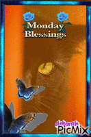 Monday Blessings animovaný GIF