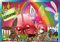 Happy Easter Aldoremi animovaný GIF
