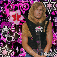 Dave Mustaine - Emo - Free animated GIF