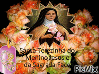 Santa Teresinha do Menino Jesus ! - Безплатен анимиран GIF