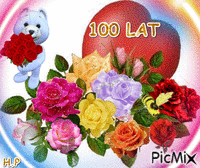100 LAT - Zdarma animovaný GIF