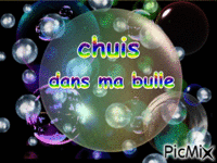dans ma bulle - Zdarma animovaný GIF