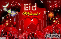 Happy Eid - GIF animado grátis