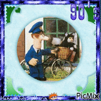 Postman Pat animēts GIF