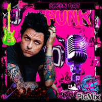 Green Day Punk - GIF animé gratuit