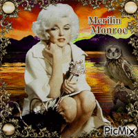 Merilin Monroe - Besplatni animirani GIF