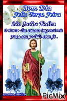 São Judas Tadeu animovaný GIF