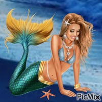 Mermaid - zadarmo png
