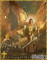 Archangel Michael - GIF animasi gratis