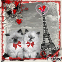 J'adore Paris - Bezmaksas animēts GIF