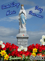 sainte vierge marie - GIF animate gratis