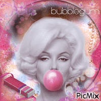 Bubblegum Fun - GIF animado grátis