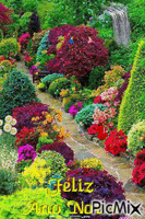 Jardim - GIF animado grátis