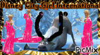 Märchen Disney City Girl - GIF animé gratuit