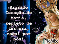 SAGRADO CORAÇÃO DE MARIA. Animated GIF