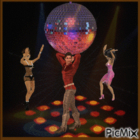 disco dance - Bezmaksas animēts GIF
