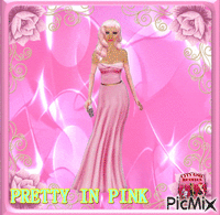 pretty in pink - GIF animado grátis