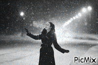 снегопад - Gratis animeret GIF