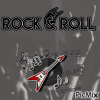 Rock & roll GIF animata