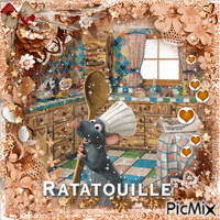Remy Ratatouille - GIF animé gratuit